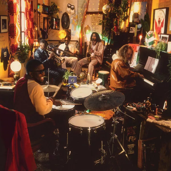 Pochette de Where I'm Meant To Be, l'album jazz de Ezra Collective sortie chez Partisan Records à découvrir dans le programme radio Rempart France